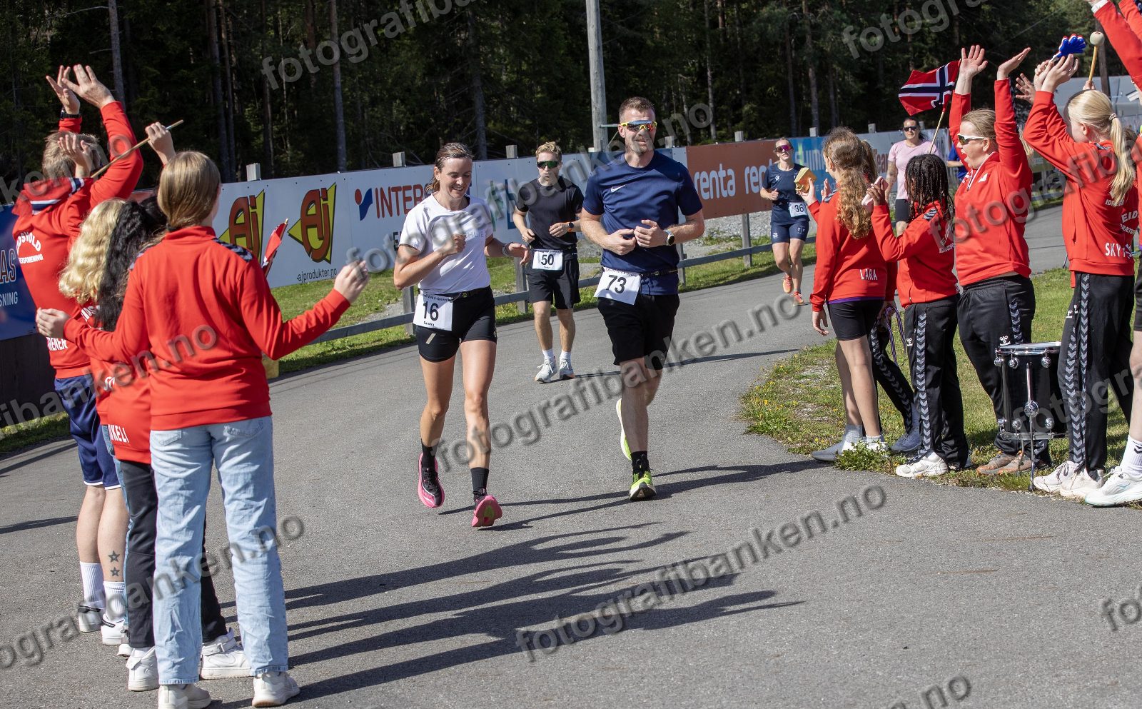 Sandra Ovesen Trefjord og Ken Martin Rustad