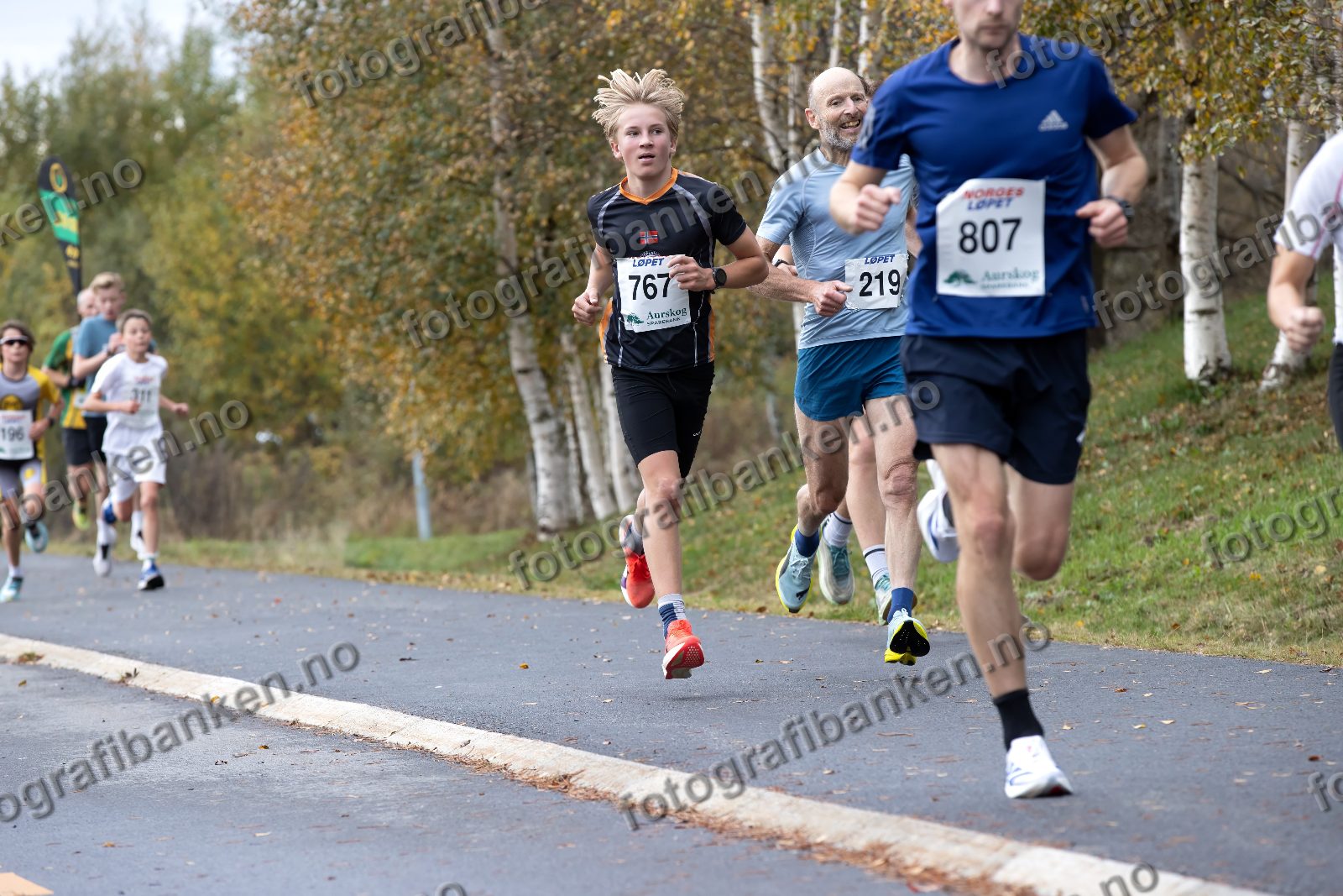 Lauritz Hagen (767) · Bjørn Einar Eide (219) · Are Petershagen (807)