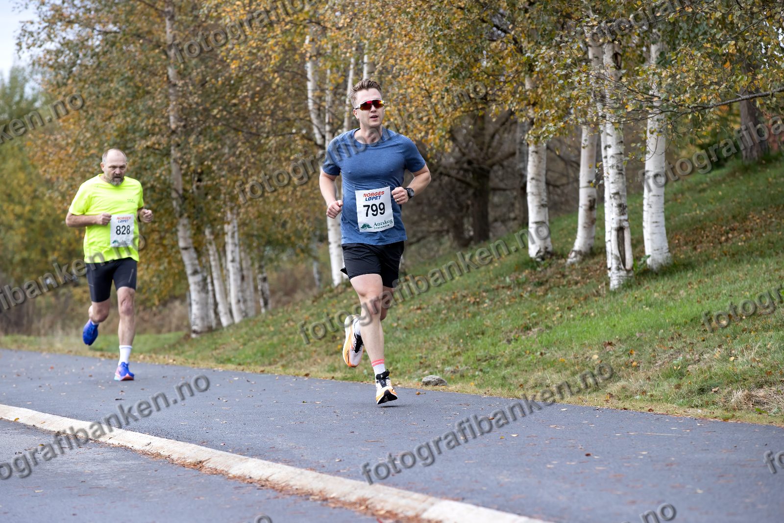 Marius Johansen (799) · Trond Kjærvik (828)