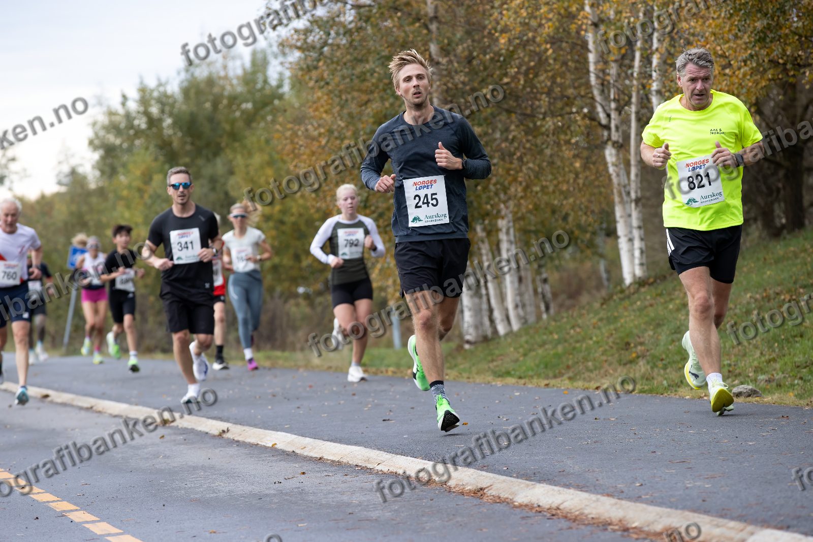 Mads Nordby (245) · Andreas Korsnes (341) · Ingrid Reine Schelander (792) · Roy Nordal (821)