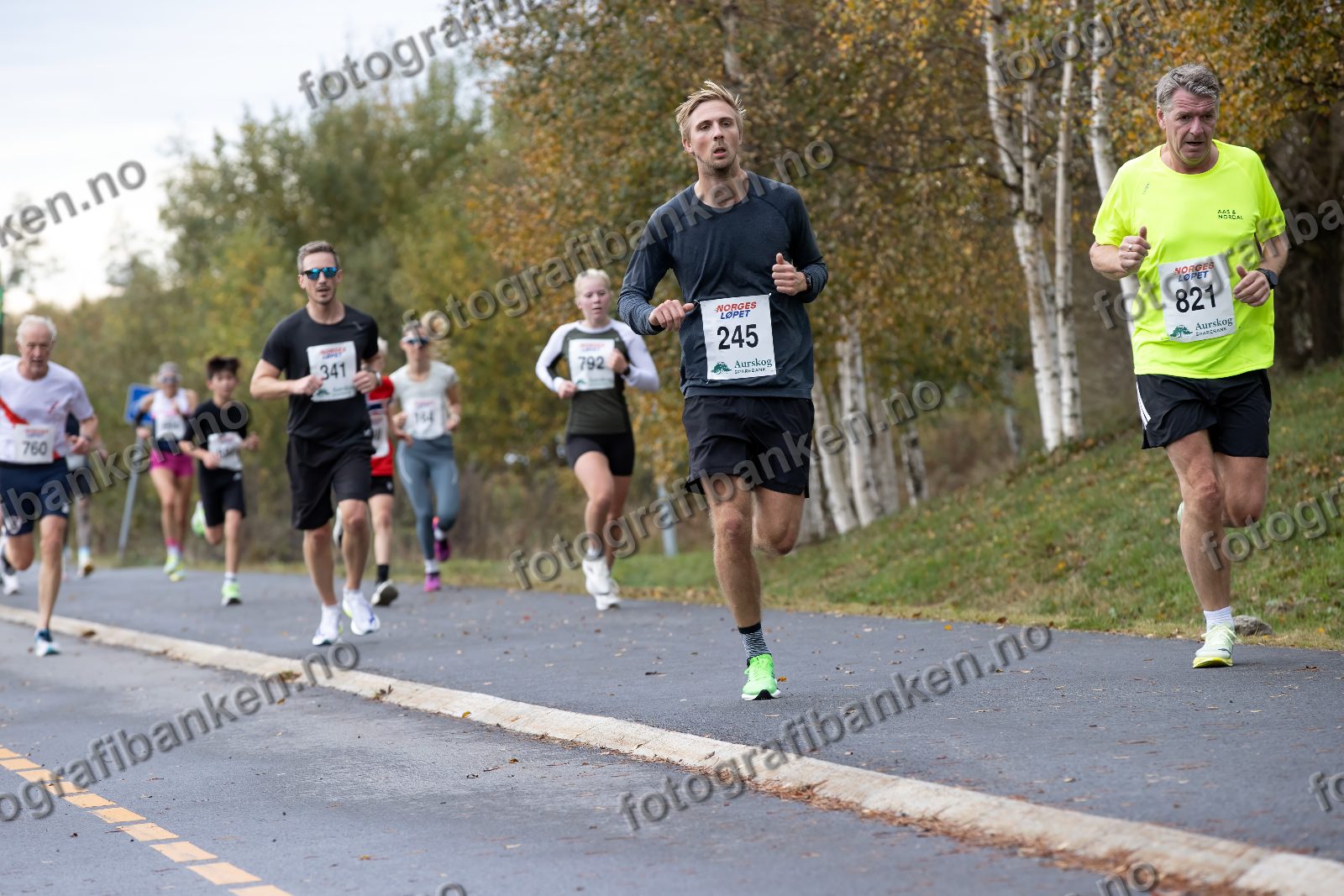 Mads Nordby (245) · Andreas Korsnes (341) · Ingrid Reine Schelander (792) · Roy Nordal (821)