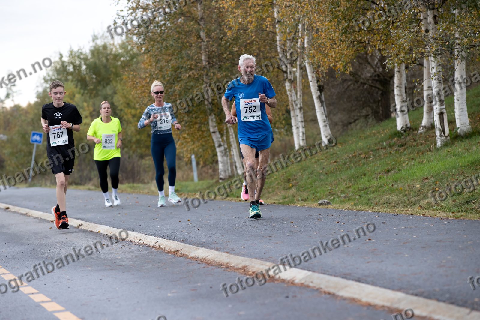 Bjørn Lauglo (752) · Kipras Rutkauskas (757) · Heidi Funderud (832) · Siv Mari Eilertsen (216)