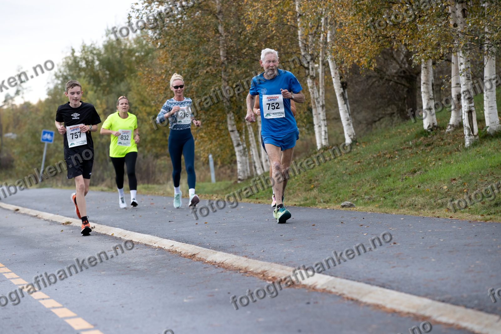 Bjørn Lauglo (752) · Kipras Rutkauskas (757) · Heidi Funderud (832) · Siv Mari Eilertsen (216)