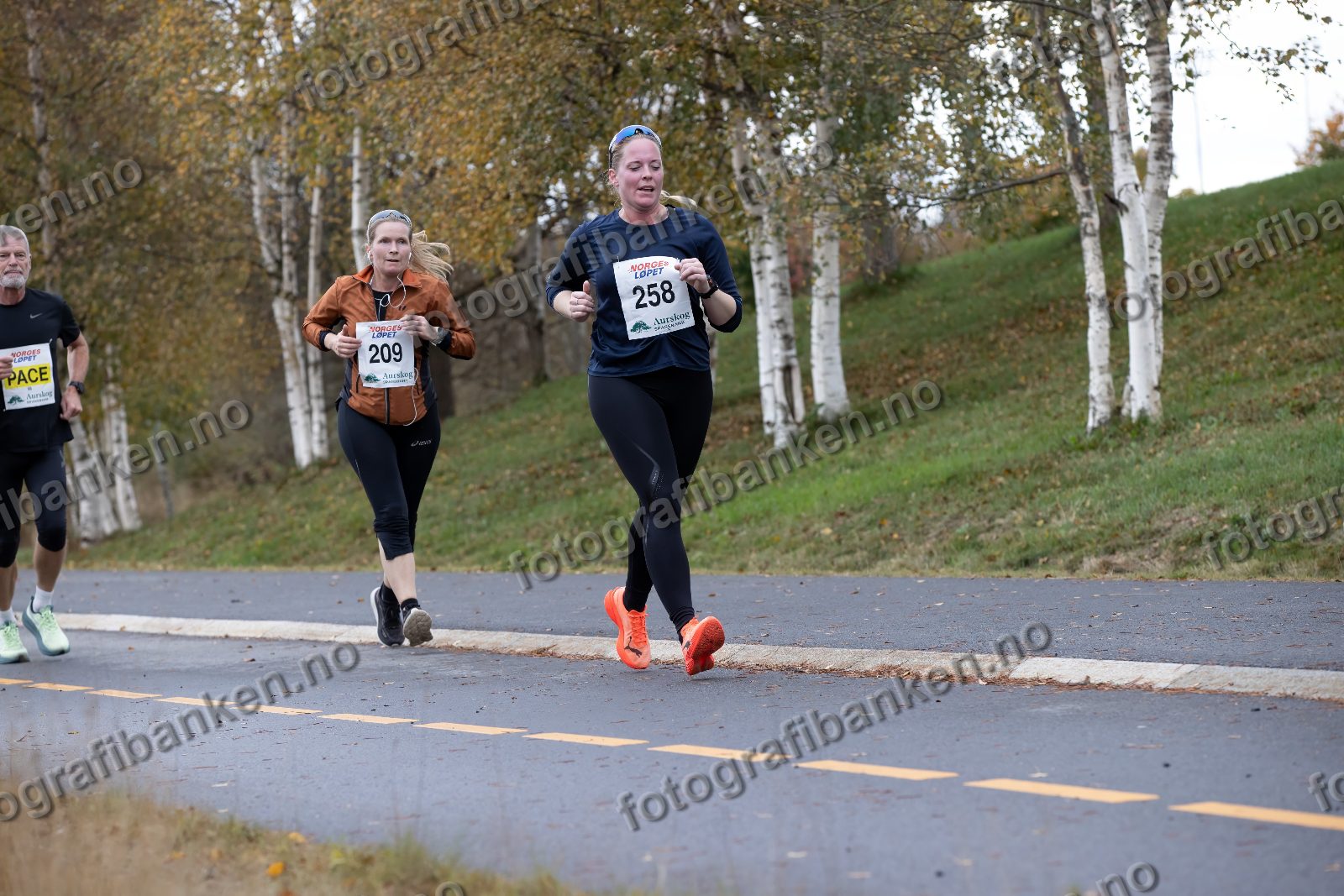 Monica Skavhellen (209) · Lene Brenden Johansen (258)