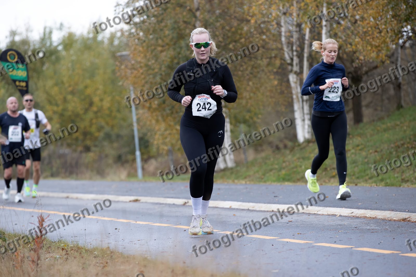 Marie Pedersen (242) · Toini Åberg (223)