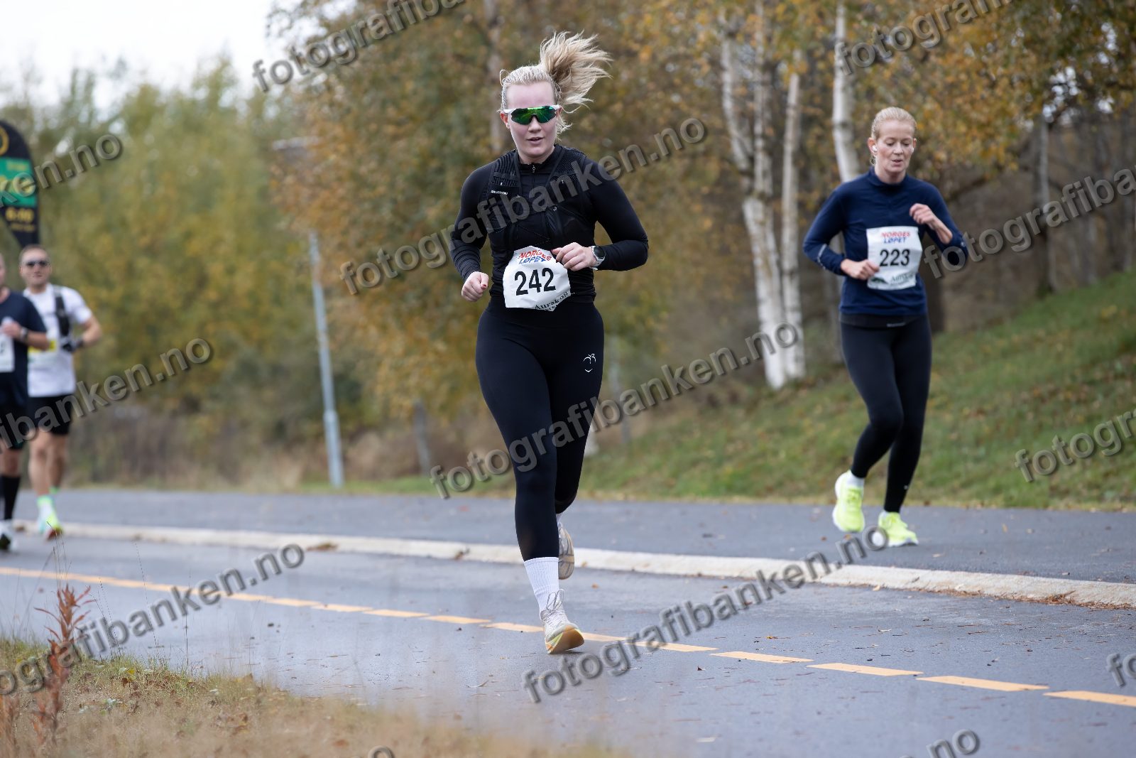 Marie Pedersen (242) · Toini Åberg (223)