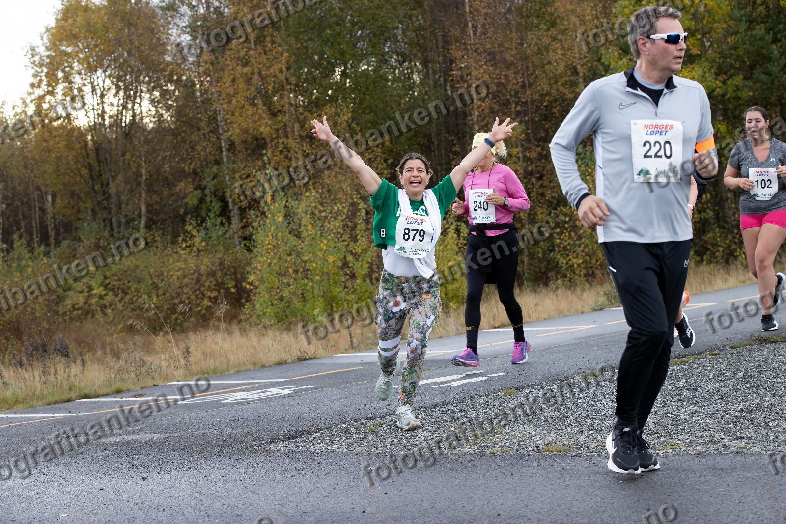 Ana Patricia Cobos González (879) · Bente Rønningen (240) · André Johansen (220)
