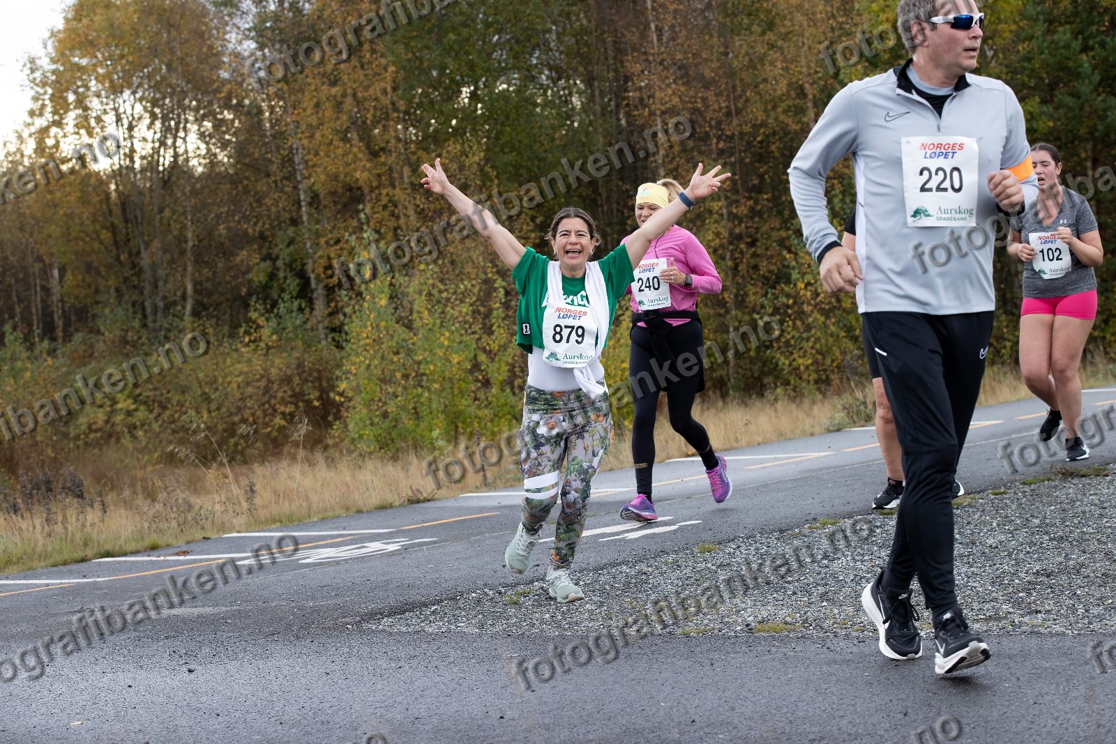 Ana Patricia Cobos González (879) · Bente Rønningen (240) · André Johansen (220)