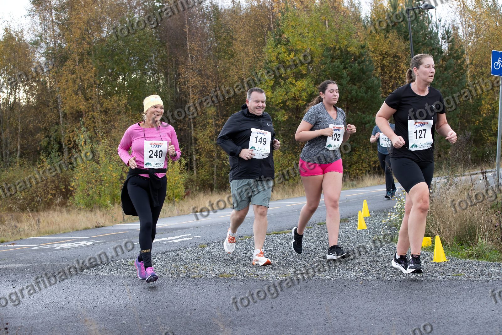 Bente Rønningen (240) · Wiggo Velde Olsen (149) · Leah Velde Olsen (102) · Lene Nordbeck Jøransen (127)