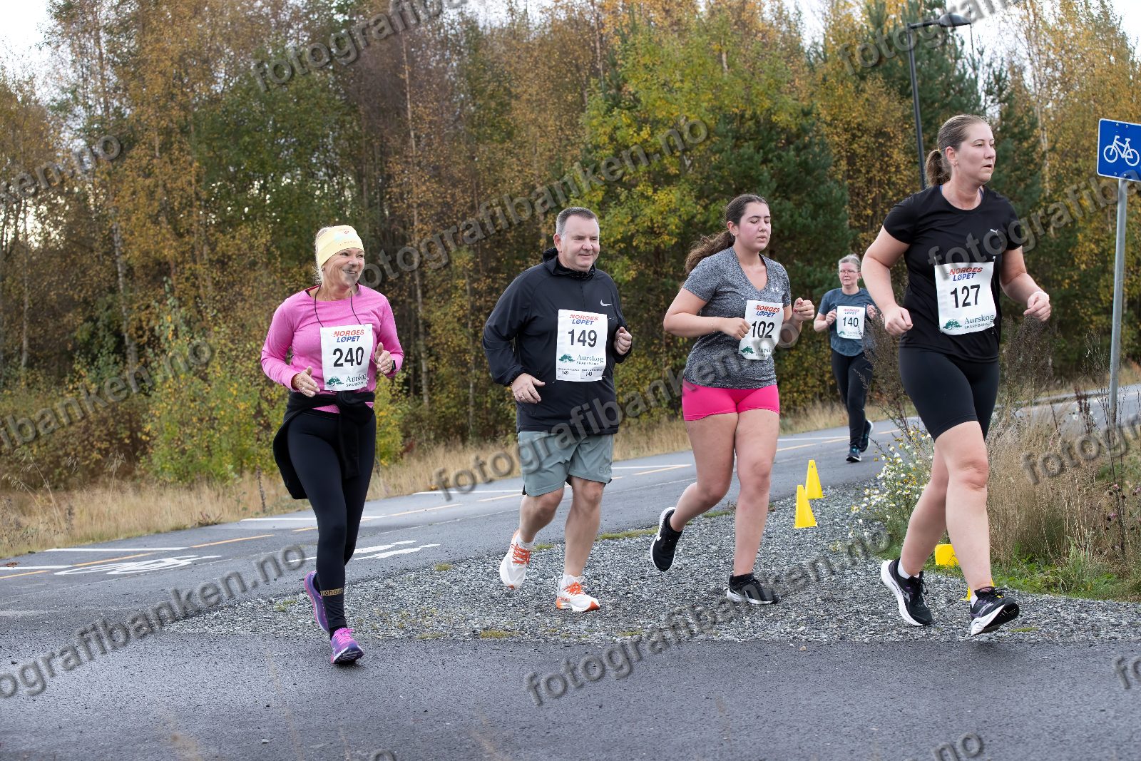 Bente Rønningen (240) · Wiggo Velde Olsen (149) · Leah Velde Olsen (102) · Lene Nordbeck Jøransen (127)