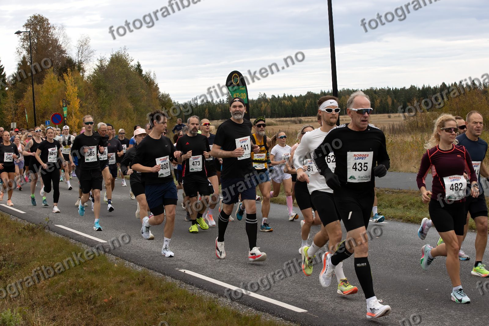 bl.a. Simen Gulnes (400) · Tony Knapskog (473) · Øystein Paulsen (441) · Katrine Gulliksen (482)