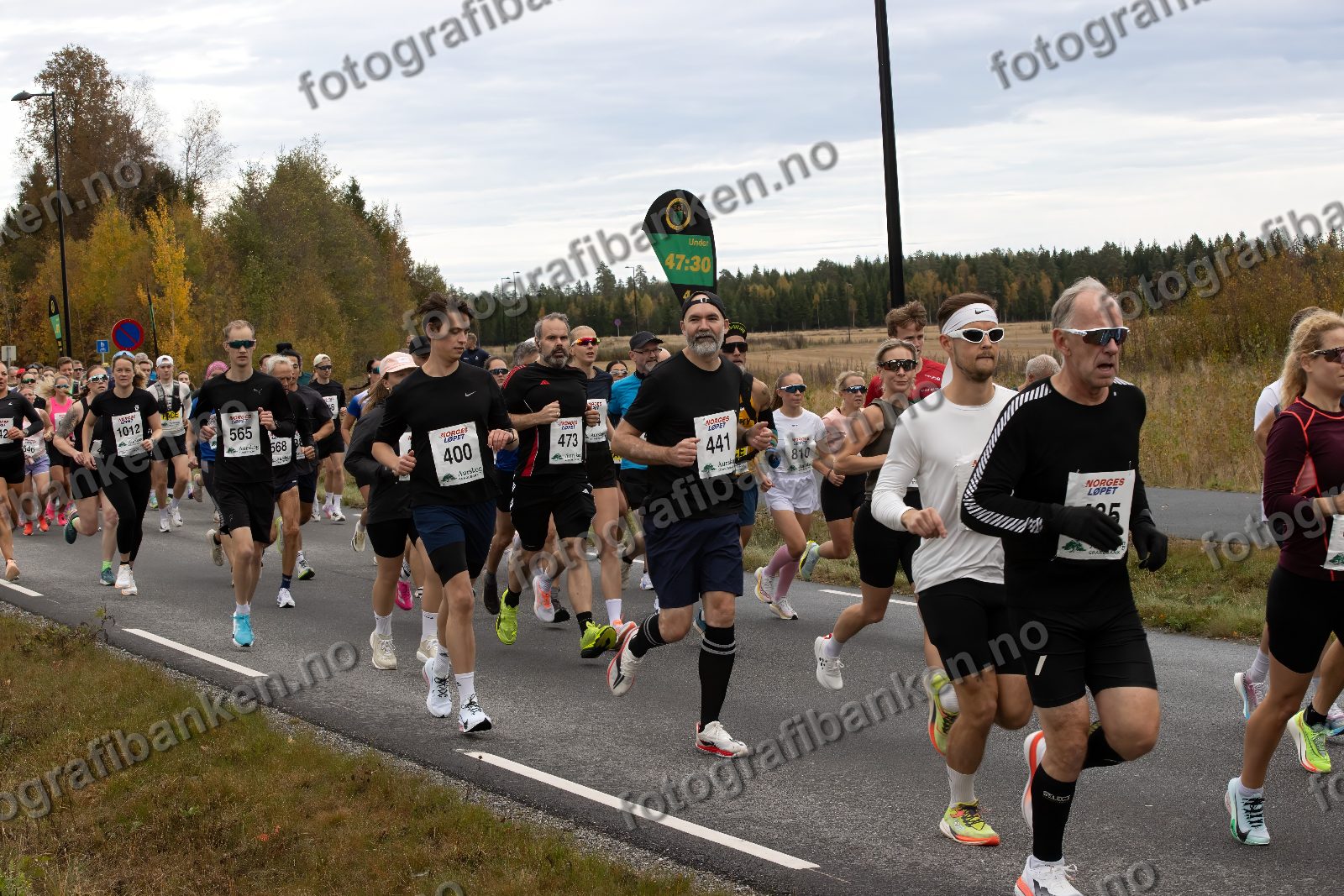 bl.a. Simen Gulnes (400) · Tony Knapskog (473) · Øystein Paulsen (441) · Tuva Hansen (810)
