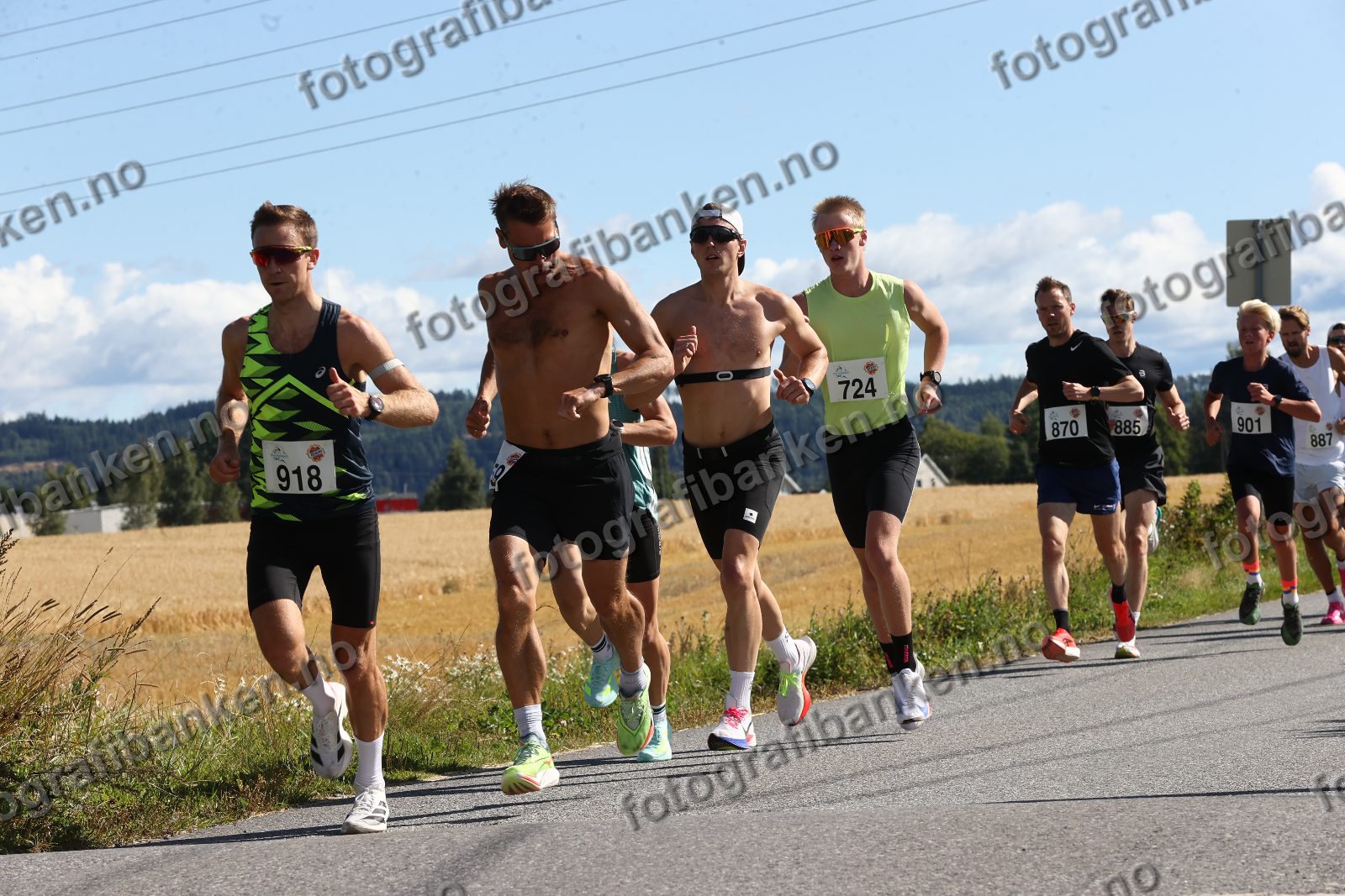 Trym Haave Norderhaug (724) · Trygve Ottersen (870) · Markus Kildahl (885)