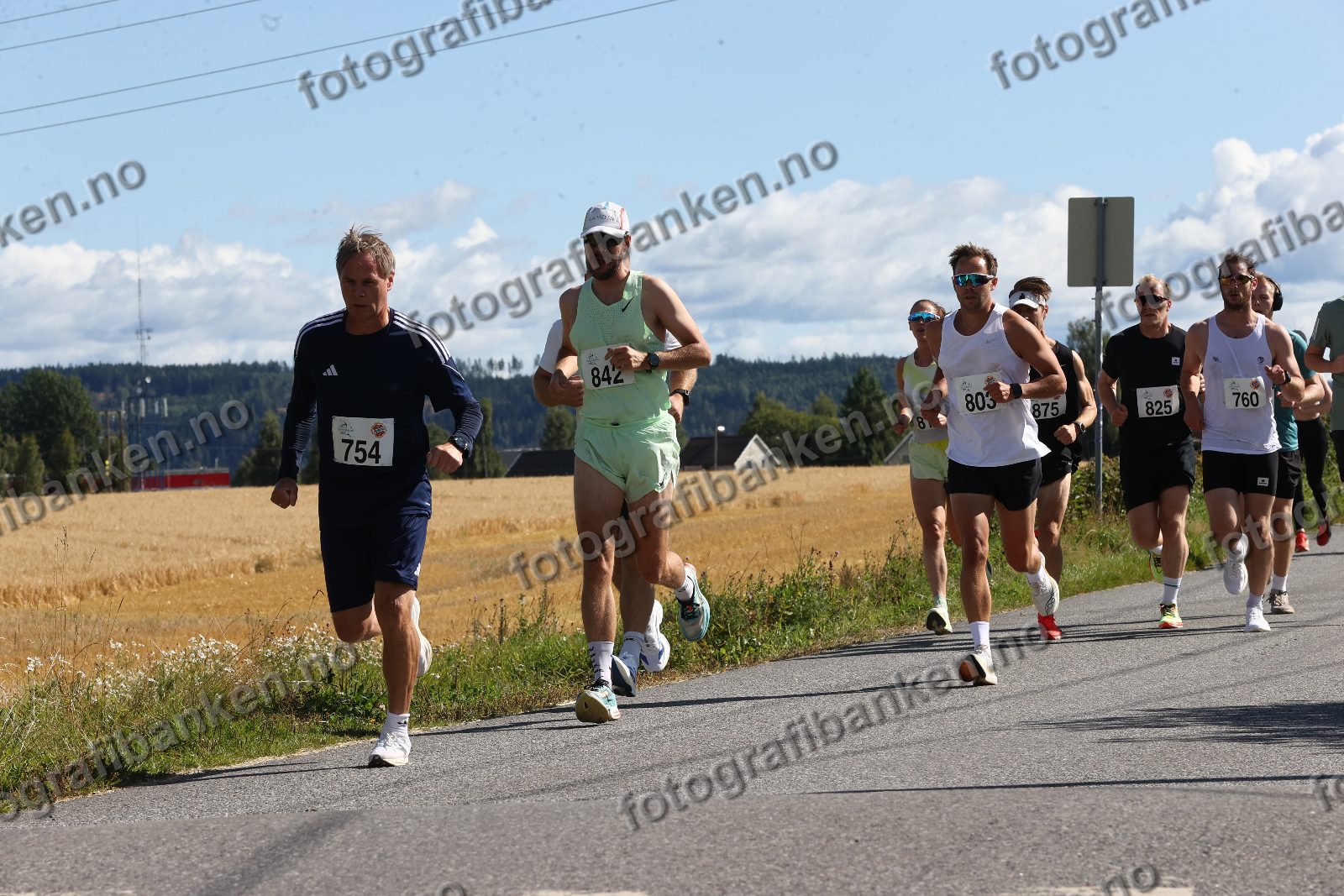 Geir Langedrag (754) · Simon Winje (760) · Anders Børresen (825)