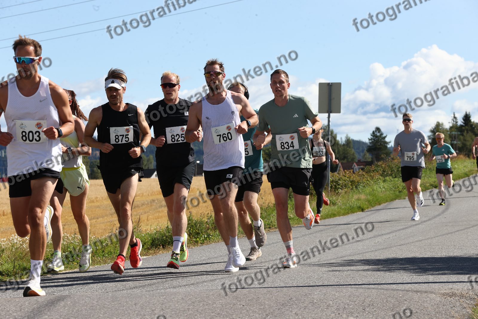 Simon Winje (760) · Håkon Skeie (795) · Stian Svartbekk (803)