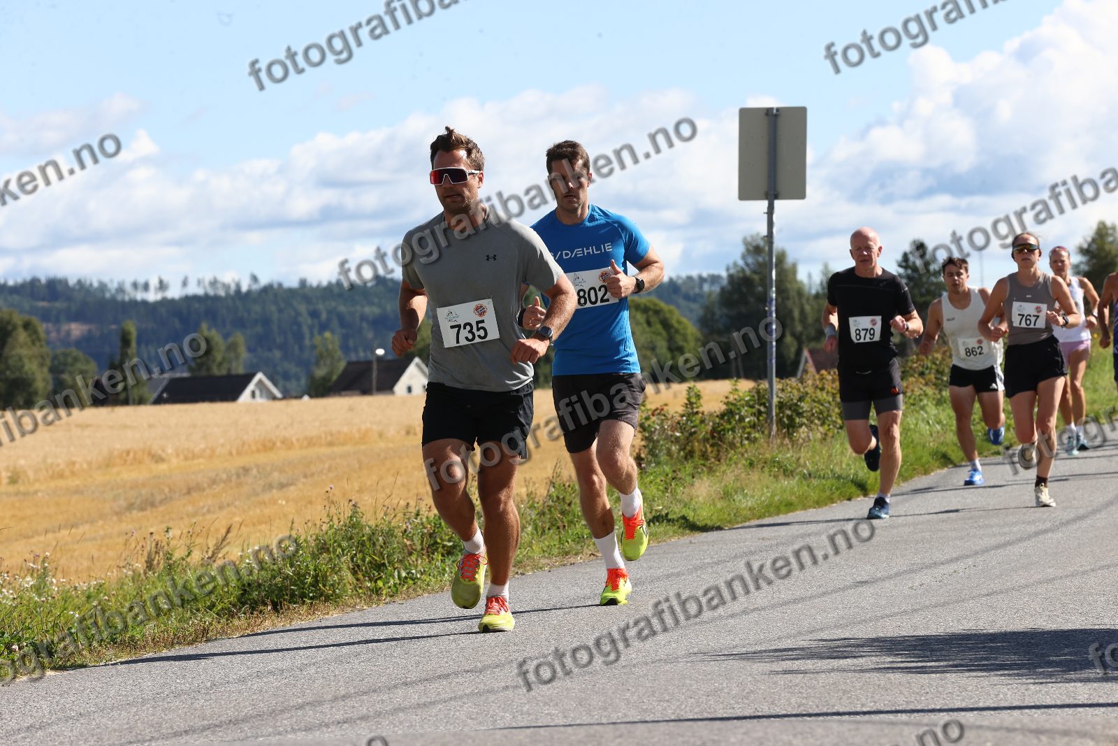 Stig-André Hansen (735) · Eirill Sæbø (767) · Anders Nadheim (802)