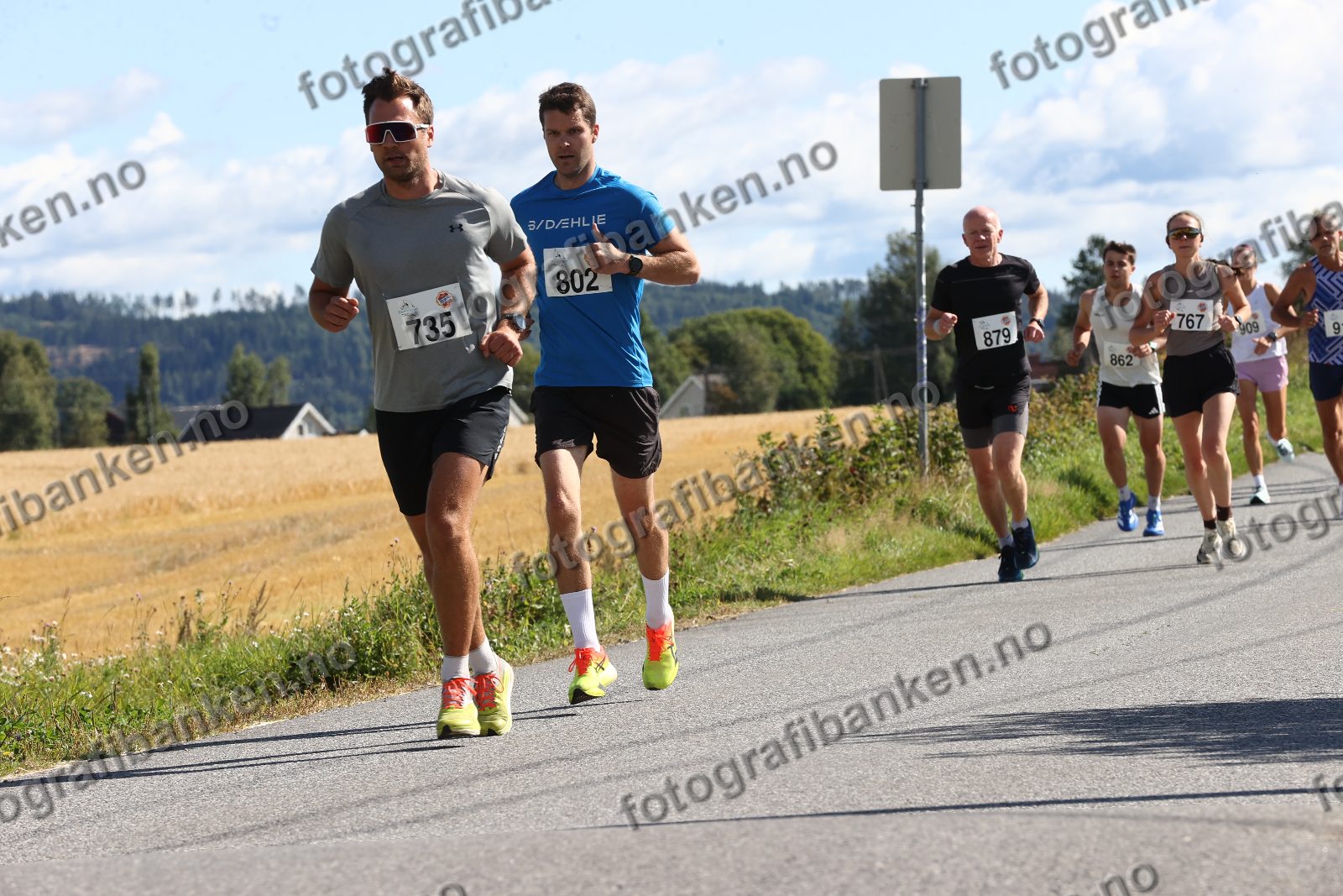 Stig-André Hansen (735) · Eirill Sæbø (767) · Anders Nadheim (802)