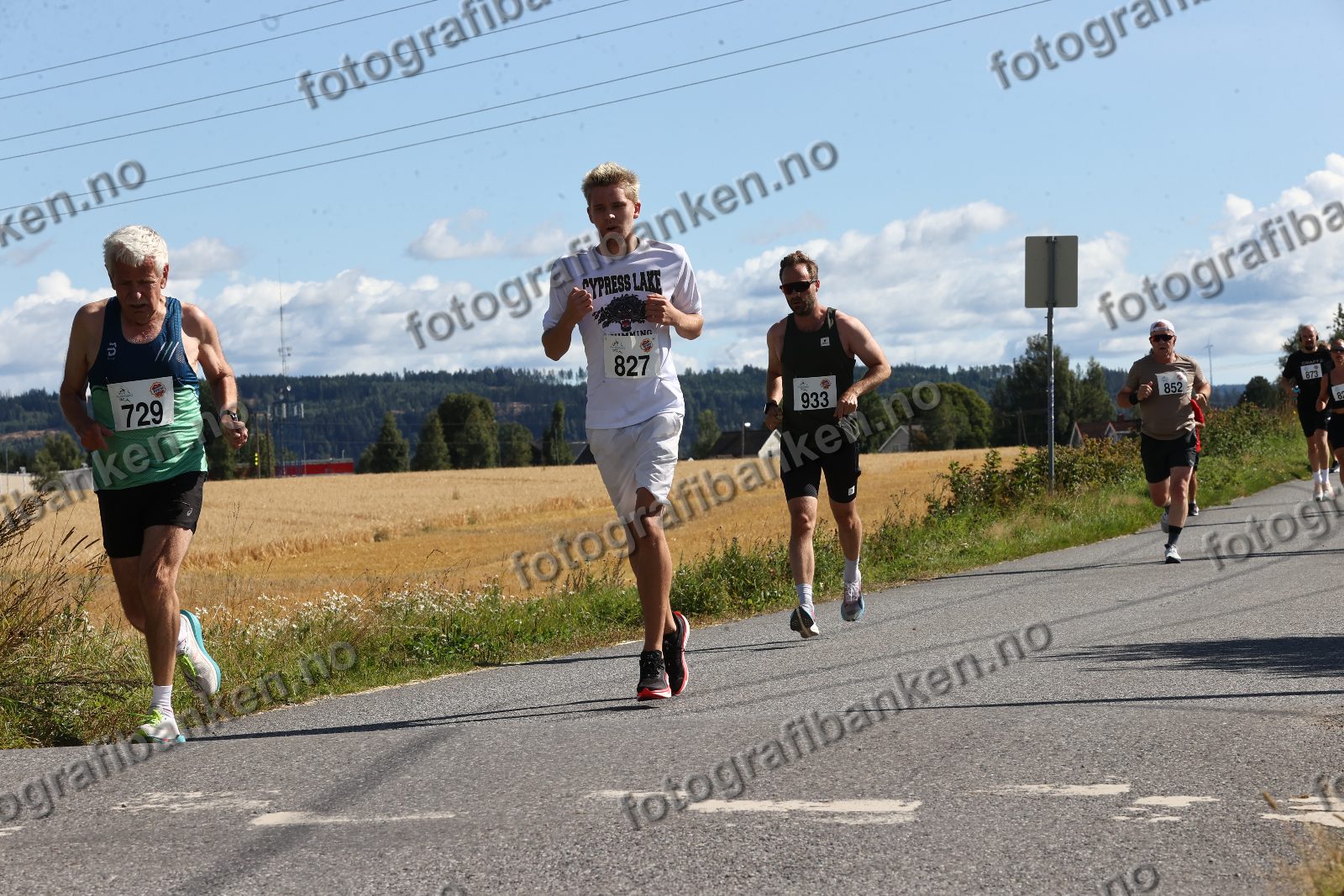 Tor-Arne Stenhaug (729) · Maximilian Foshaug (827) · Frode Krokengen (852)