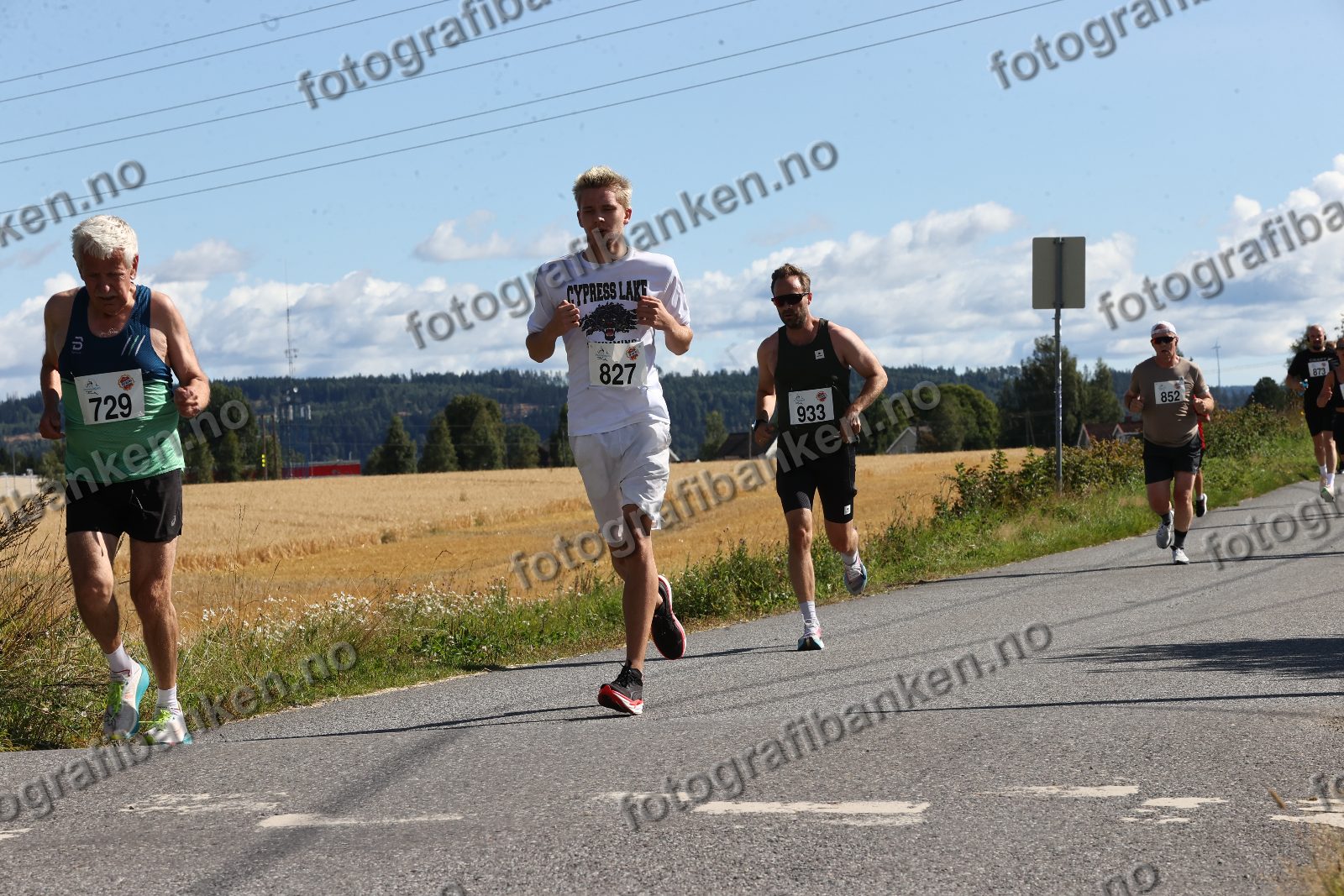 Tor-Arne Stenhaug (729) · Maximilian Foshaug (827) · Frode Krokengen (852)