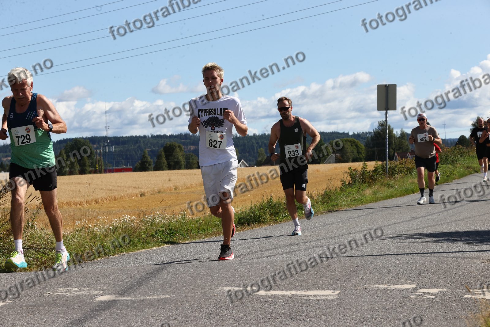 Tor-Arne Stenhaug (729) · Maximilian Foshaug (827) · Frode Krokengen (852)