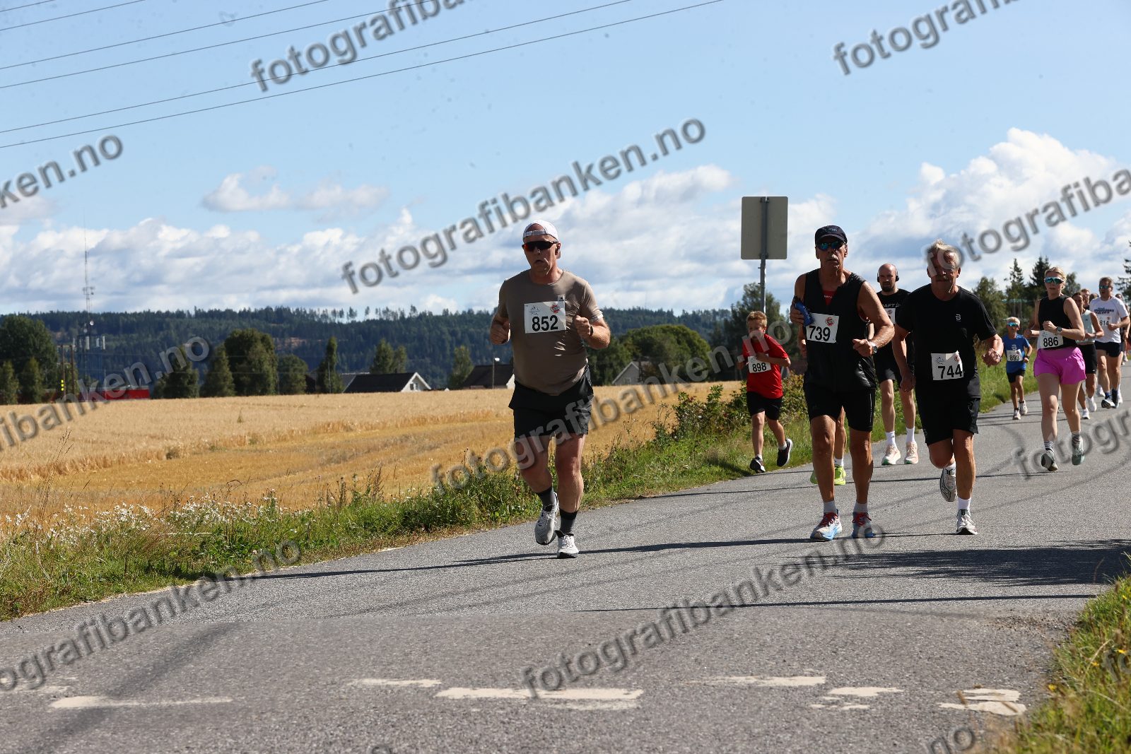 Erik Nilsen (739) · Morten Hansen (744) · Frode Krokengen (852)