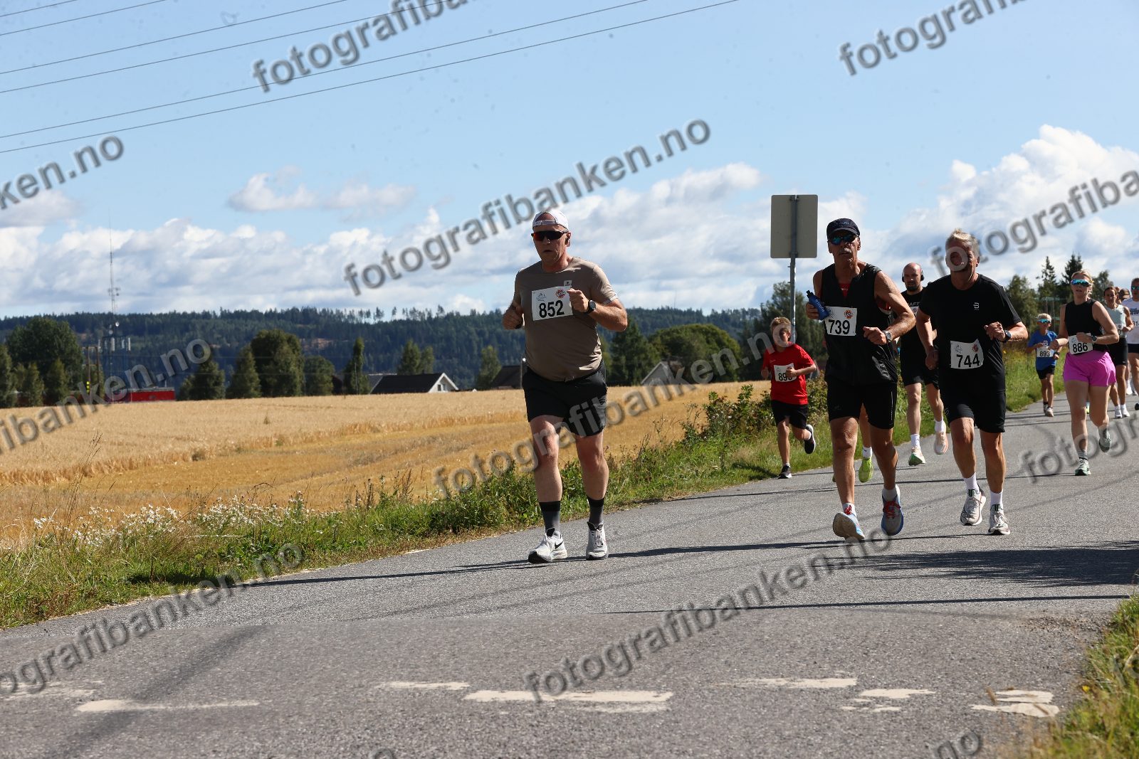 Erik Nilsen (739) · Morten Hansen (744) · Frode Krokengen (852)