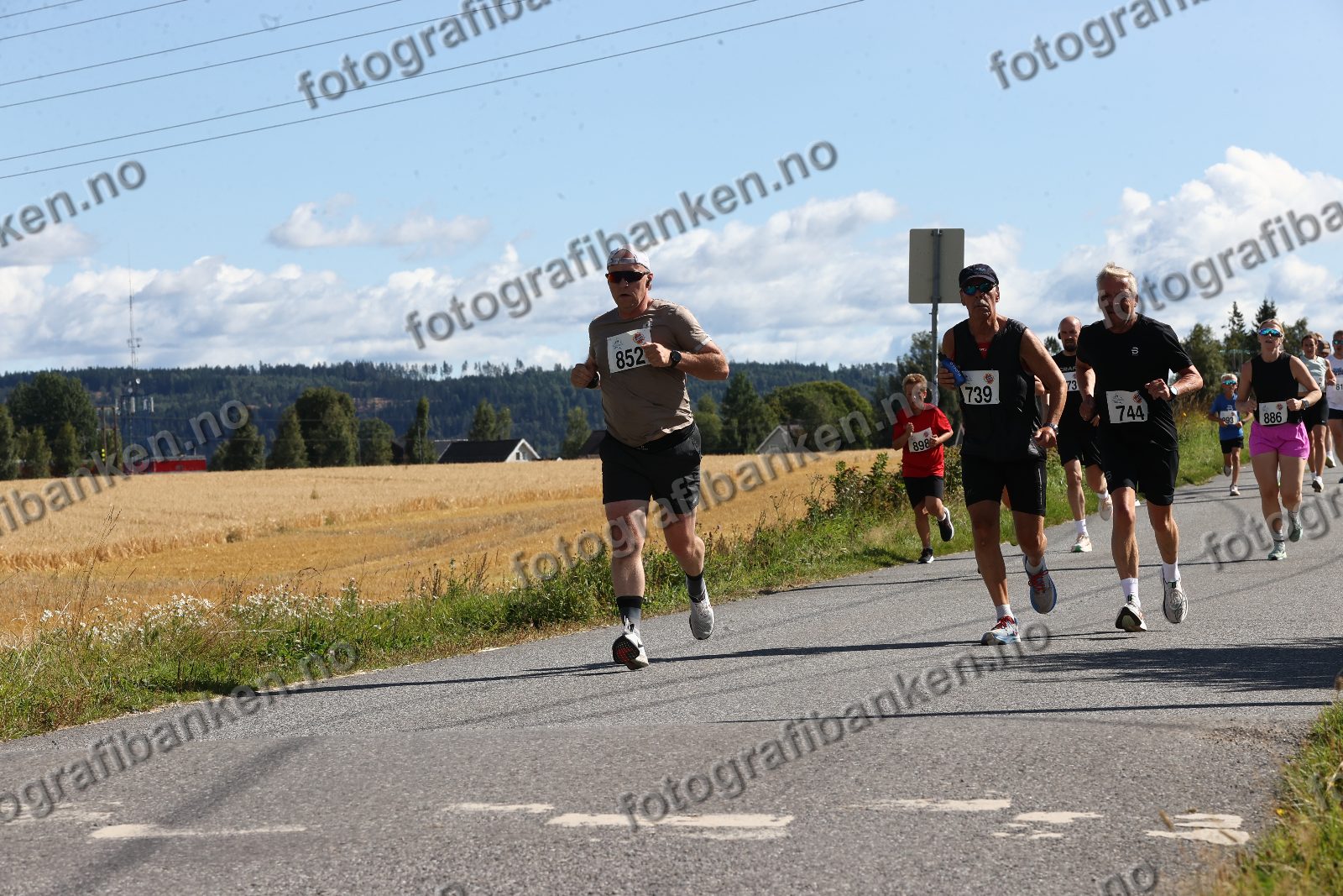 Erik Nilsen (739) · Morten Hansen (744) · Frode Krokengen (852)