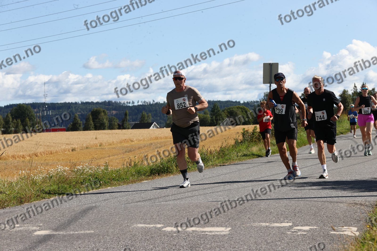 Erik Nilsen (739) · Morten Hansen (744) · Frode Krokengen (852)