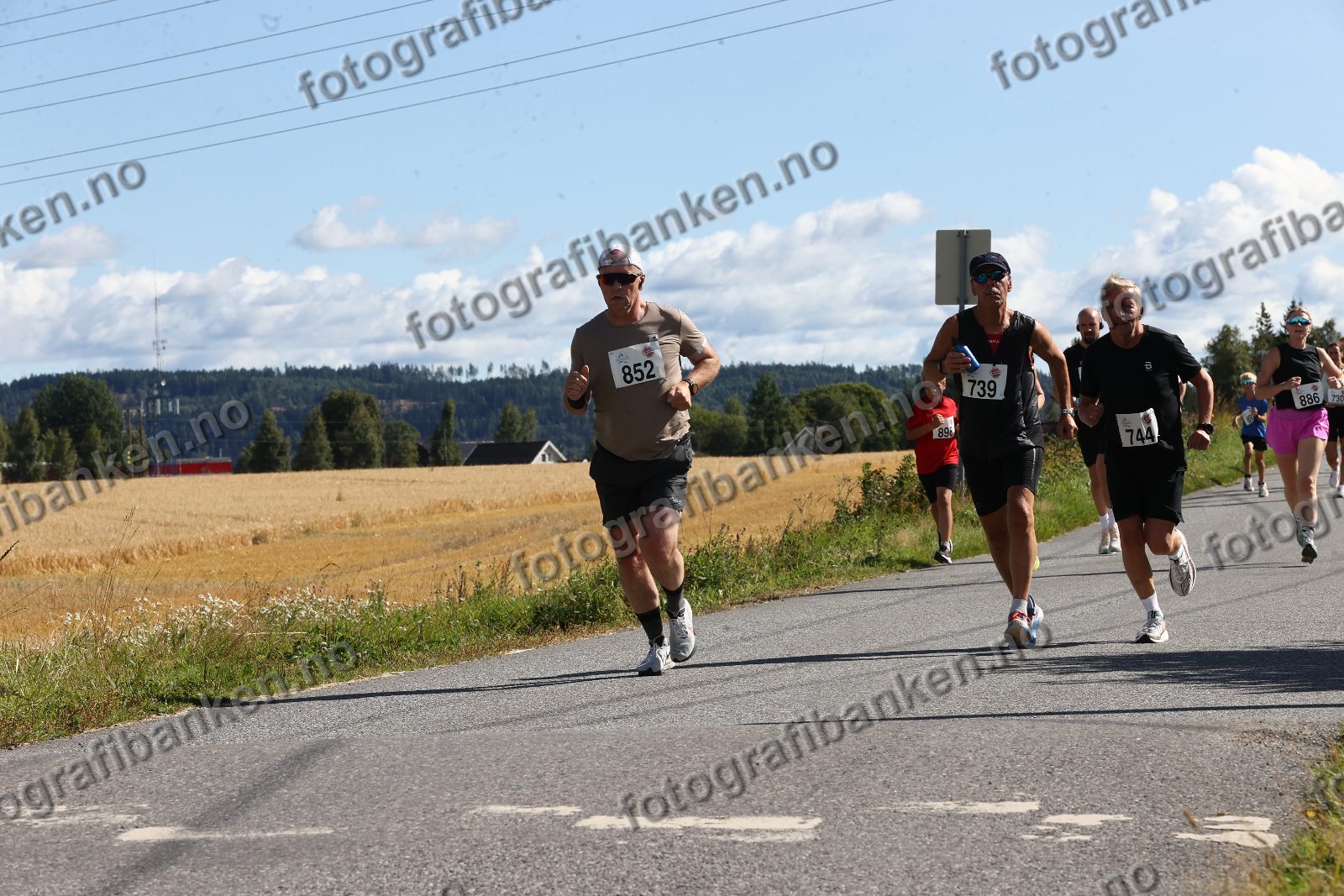 Erik Nilsen (739) · Morten Hansen (744) · Frode Krokengen (852)