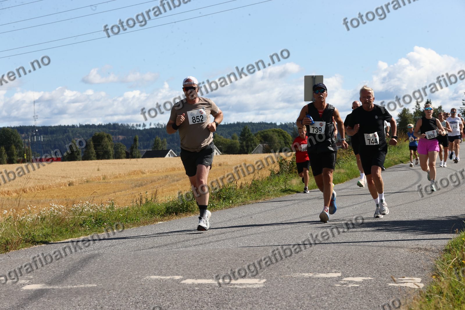 Erik Nilsen (739) · Morten Hansen (744) · Frode Krokengen (852)