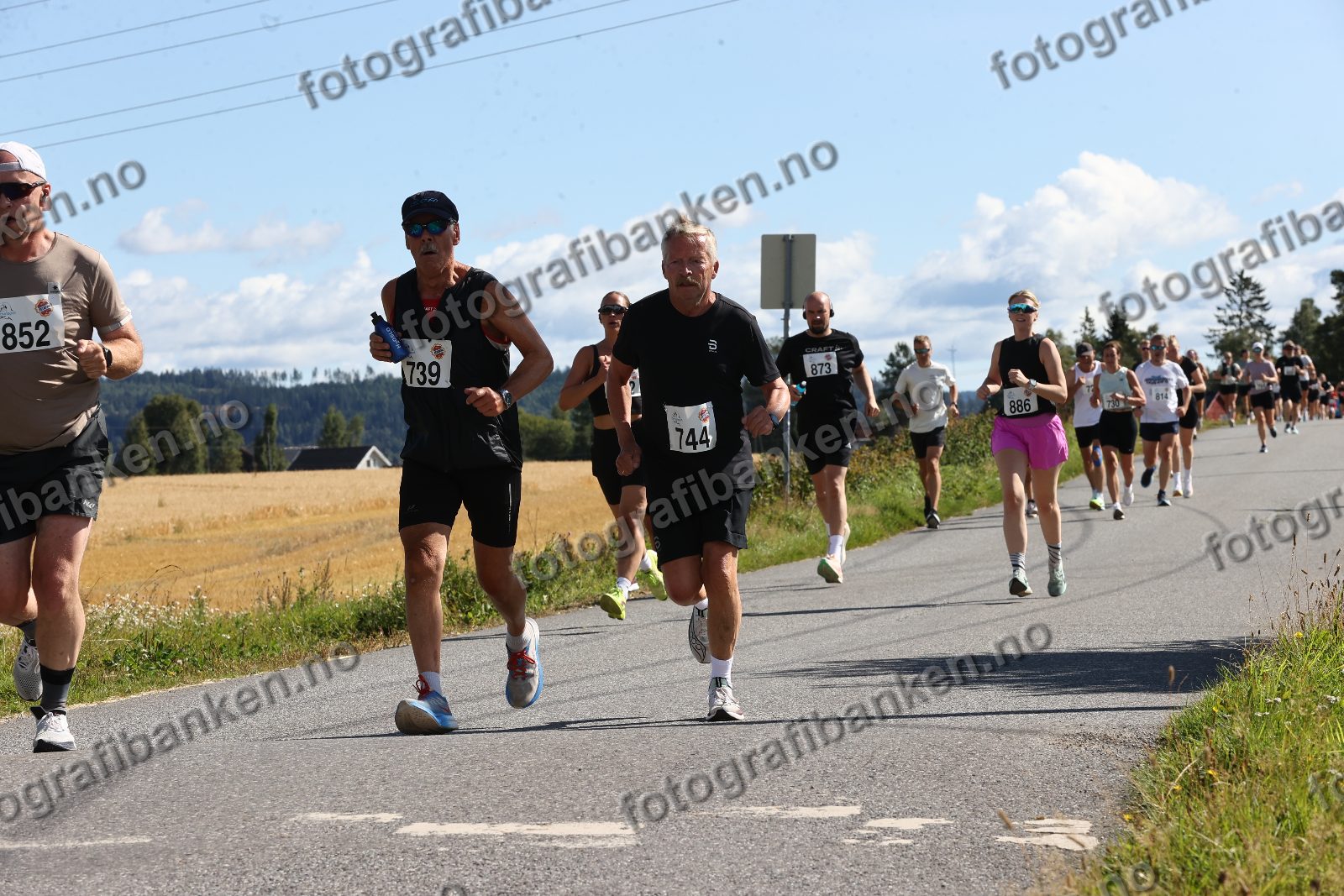 Erik Nilsen (739) · Morten Hansen (744) · Frode Krokengen (852)