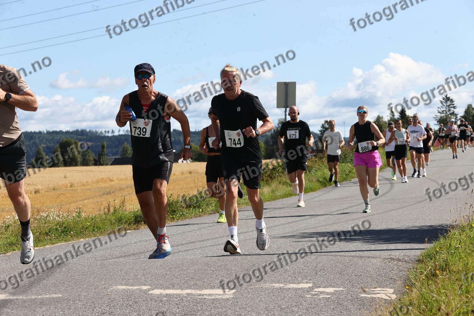 Stine Langedrag (730) · Erik Nilsen (739) · Morten Hansen (744)