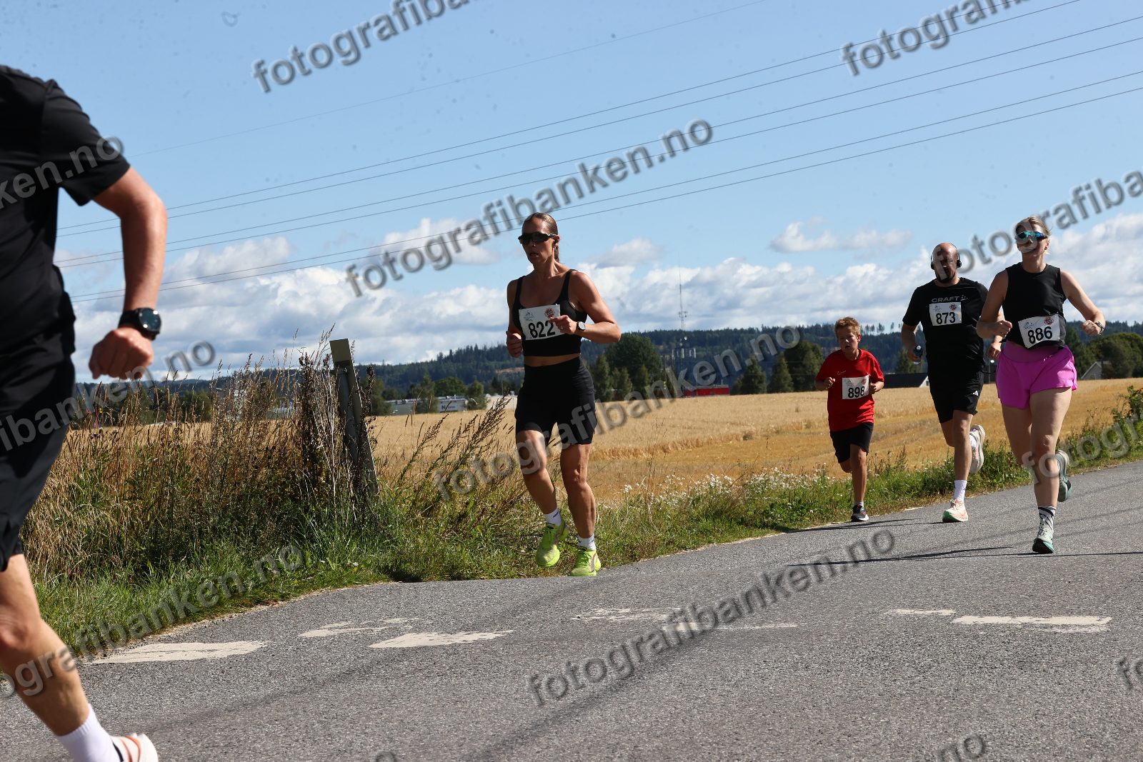 Christina Fjære (822) · Magnus Helland (873) · Anne Gundersen (886)