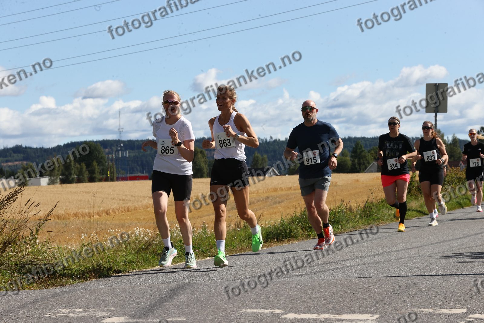 Hanne Karlsen (776) · Ingrid Engeset (833) · Andrea Frantzen (863)