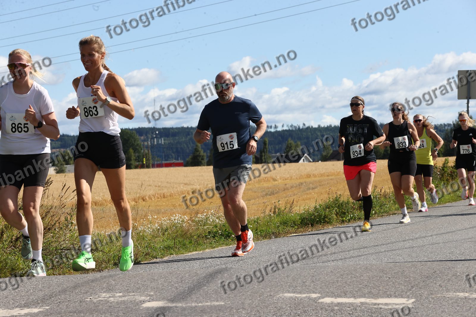 Hanne Karlsen (776) · Ingrid Engeset (833) · Andrea Frantzen (863)