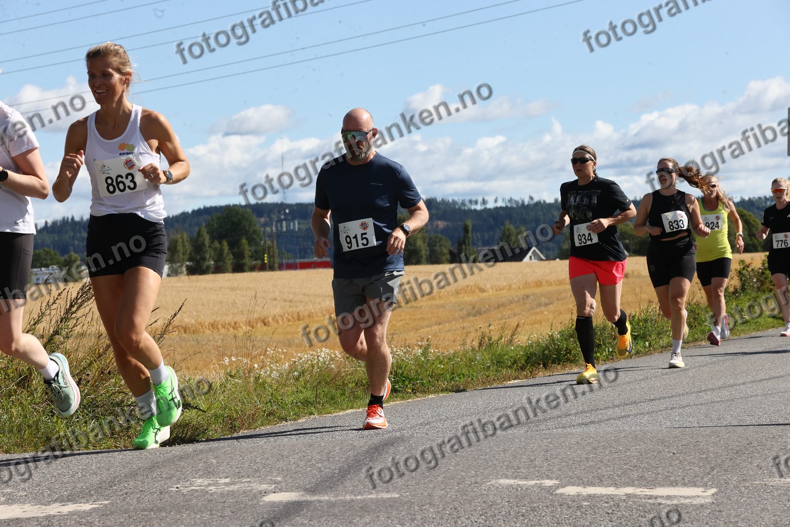 Hanne Karlsen (776) · Ingrid Engeset (833) · Andrea Frantzen (863)