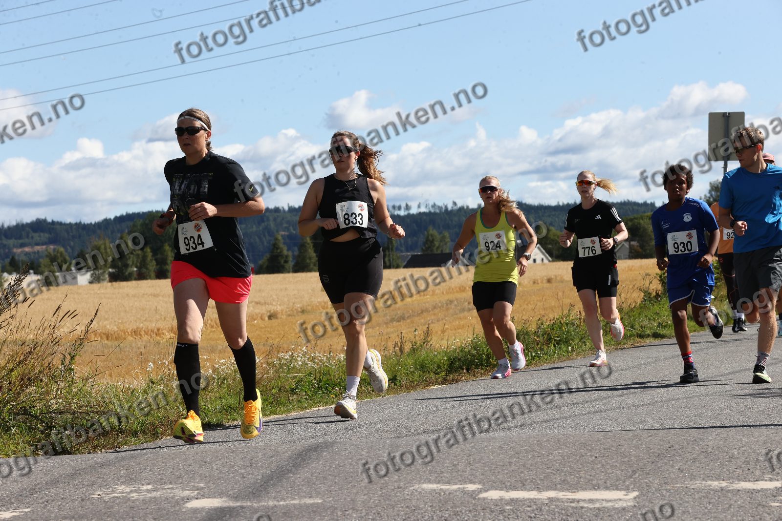 Hanne Karlsen (776) · Ingrid Engeset (833) · Tina Berg Løvlien (924)
