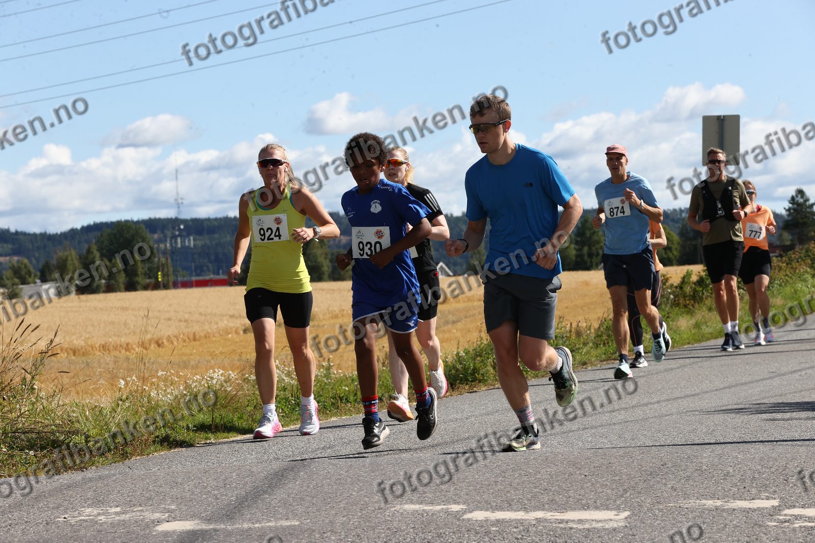 Toni Asbjørnsen (874) · Tina Berg Løvlien (924) · Markus Pakow Borger (930)