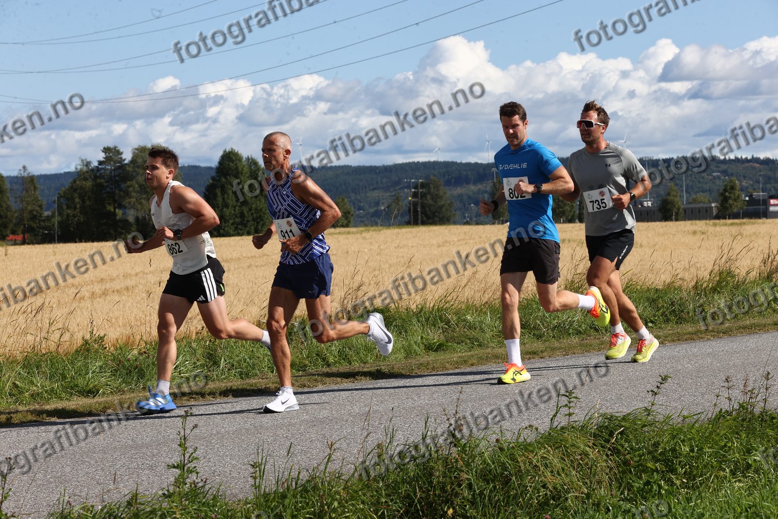 Stig-André Hansen (735) · Kyrre Birkeli (862) · Are Birkeli (911)