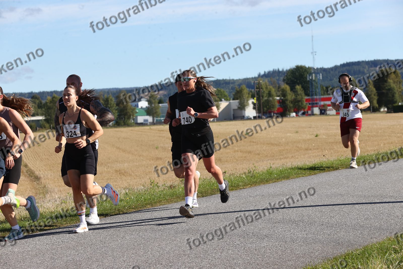 Tonje Baugerud (324) · Siren Hansson (740) · Jens Hegdal (545)