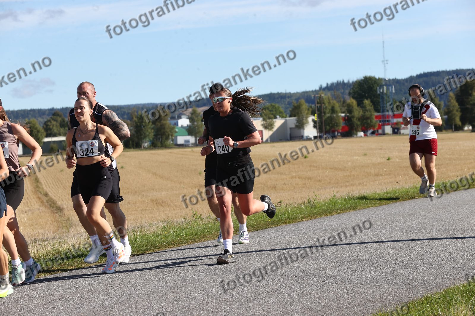 Tonje Baugerud (324) · Siren Hansson (740) · Jens Hegdal (545)
