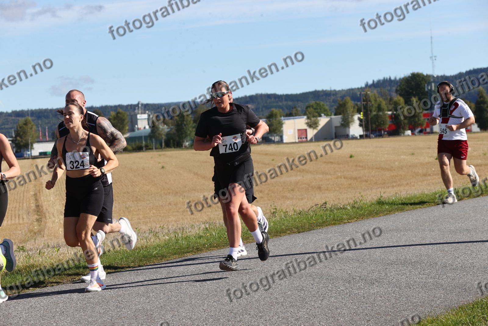 Tonje Baugerud (324) · Siren Hansson (740) · Jens Hegdal (545)