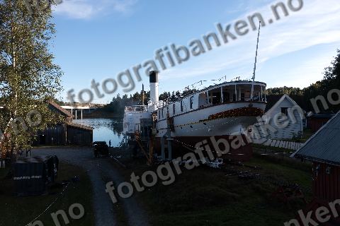 Skibladner i dokk på Minnesund 10. september 2026
