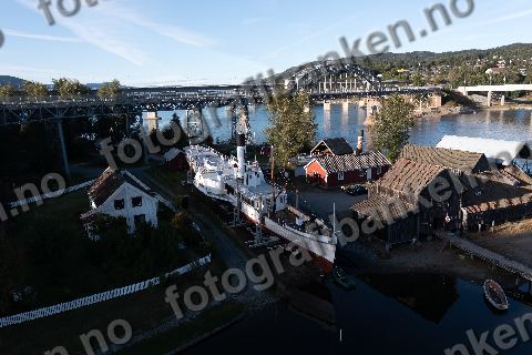 Skibladner i dokk på Minnesund 10. september 2026