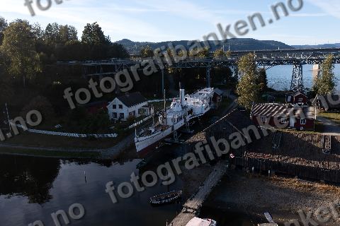 Skibladner i dokk på Minnesund 10. september 2026