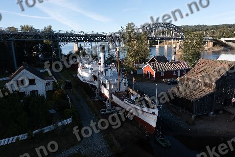 Skibladner i dokk på Minnesund 10. september 2026