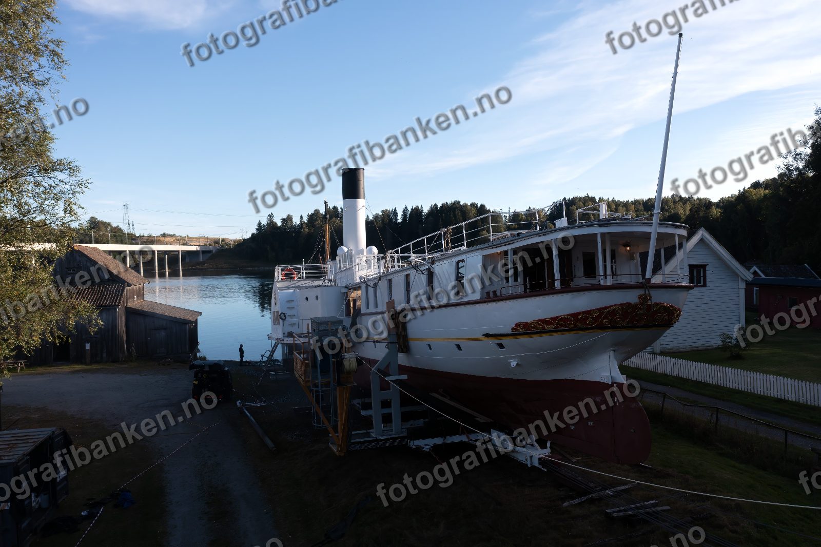 Skibladner i dokk på Minnesund 10. september 2026